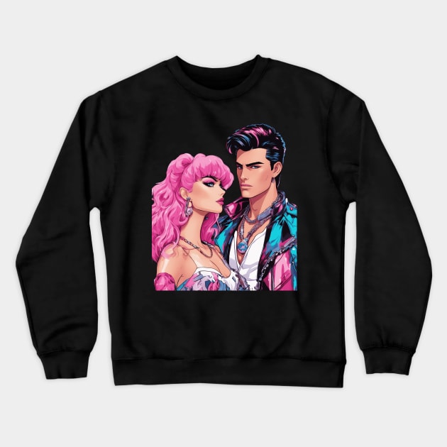 Anime Love is the Light Crewneck Sweatshirt by animegirlnft